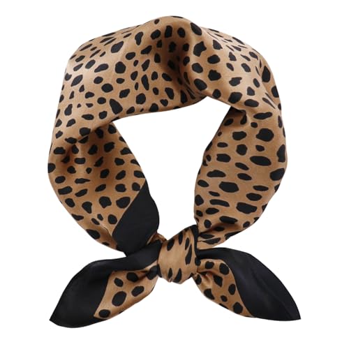 Ciormis 100% Mulberry Silk Scarf-Women's 21''/27''Square Silk Hair Head Scarf Neckerchief with Gift Packaged - color: 21''x 21''-style 69