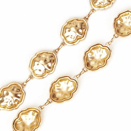 Luvatar Fashion Metal Waist Chain Belt Blouse Dress Sweater Chain Belt… - color: Gold-s15