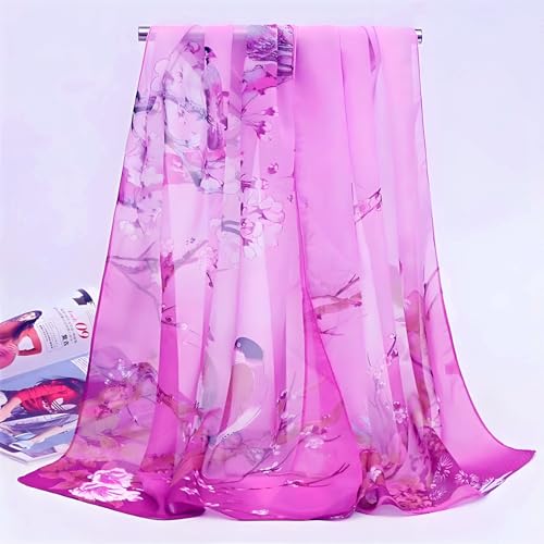Boho Scarf for Women Lightweight Summer Scarves Fashion Shawl Wrap - color: H06