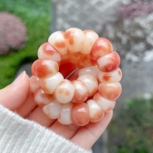 Fidget Bracelet Natural Bodhi Seeds Beaded Bracelets Zen Fidget Stretch Bracelets Alleviate Anxiety Stress Protection Healing Bodhi Jewelry Gifts for Women Men - color: C1:Fidget Bracelet