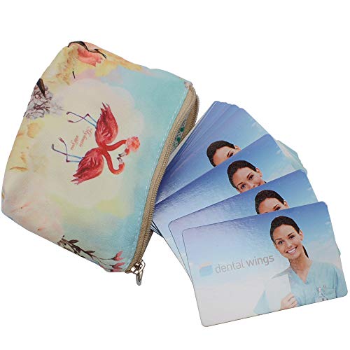 Women and Girls Cute Fashion Coin Purse Wallet Bag Change Pouch Key Holder - color: Flamingos