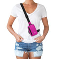 Peicees Small Crossbody Bag for Men Women Mini Sling Bag Travel Running Phone Daypack Cross Body Shoulder Bags, 2 Sizes, Mini Rose - color: Rose, size: Mini