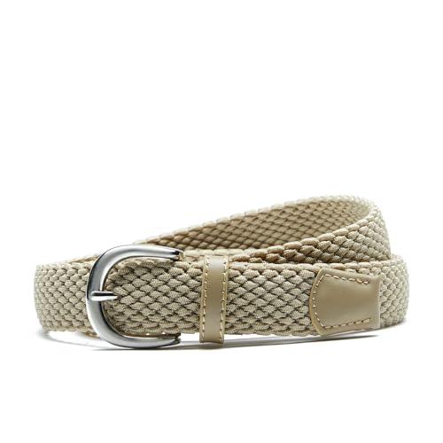 Nike Women's Stretch Woven Belt - color: Khaki, size: Medium