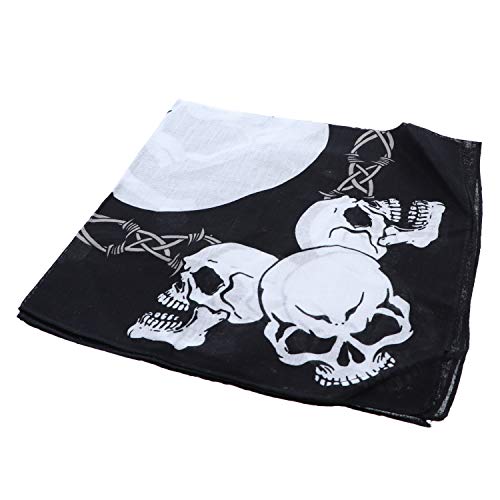 Motique Accessories Skull Bandana - color: Large Skulls
