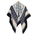 K-Elewon Large Square Scarf 51" Cotton and Linen Hand feel Scarf Fashion Scarves Hair Wrapping Scarfs Neck Scarves for Women - color: H2307