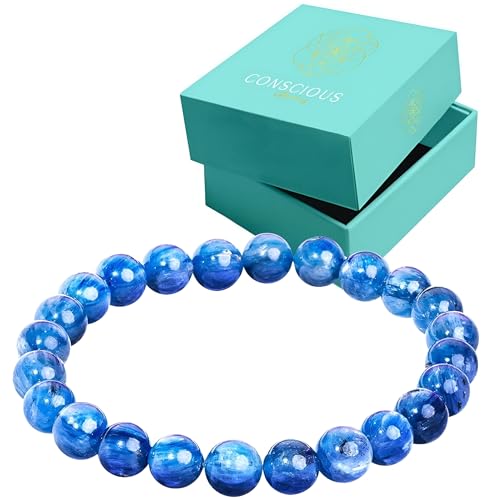 Conscious Items Spiritual Bracelets for Women & Men, Healing Crystal Bracelet with Natural Stones for Meditation, Chakra Alignment & Inner Transformation - style: My Truth, My Power