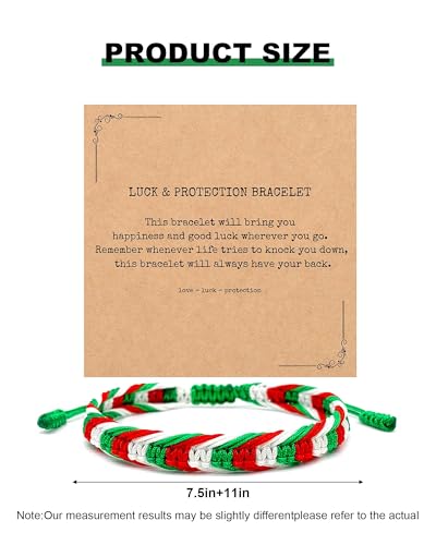 Iran Bracelet for Men Women Country Flag Color Wrist Wrap Bracelet Boho Green White and Red Patriotic String Thread Bracelets Iranian Protection and Lucky Jewelry Accessories - color: A2：iran bracelet