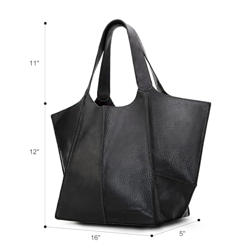 Montana West Tote Bag for Women Large Hobo Purses and Handbags - color: Jet Black