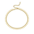 PAVOI 14K Gold Plated Anklet for Women - Trendy Link Chain Ankle Bracelet Summer Jewelry - Boho Dainty Anklets with Cubic Zirconia, Beaded, Evil Eye, Star, Station, Pearls Adjustable Gold Jewelry - style: Star