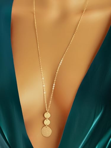 Long Gold Necklace for Women Jewelry fall fashion jewelry womens fashion - color: A-Fashionable women's temperament collarbone chain necklace