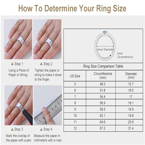 Personalized Name Family Rings Custom 1-6 Birthstones Mother's Rings Sterling Silver Promise Ring for Mother's Day Daughter Grandma Women - color: 3 stones