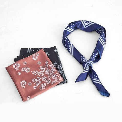Cotton Scarf Bandana for Women Head Scarf Hair Scarves Square Wrap