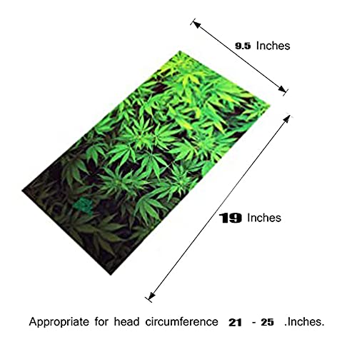 KINREE 6PCS Outdoor Magic Scarf, Elastic Headbands, Headscarves, Headwear, Mask - color: Maple Leaf