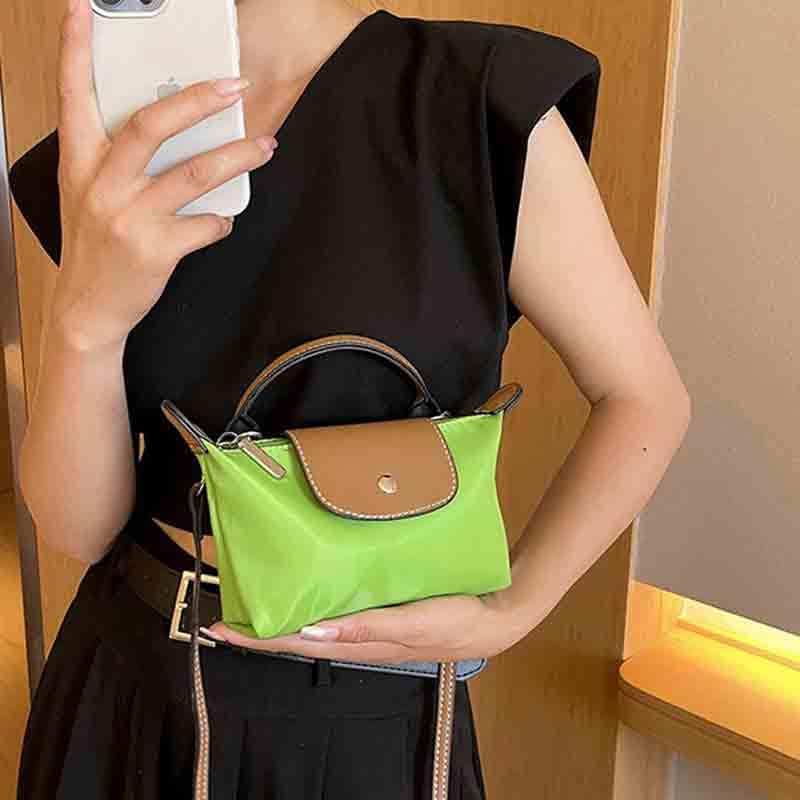 Fashionable and versatile handbag for women, mini shoulder bag, crossbody bag, coin purse, mobile phone bag - color: Green