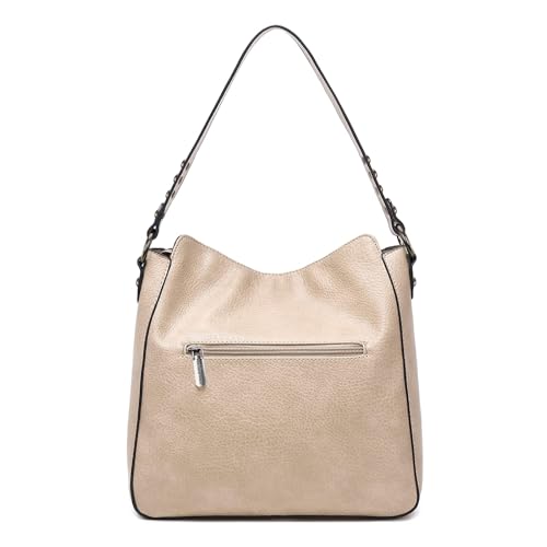 Montana West Hobo Bag for Women Crossbody Purse and Handbags Ladies Chic Shoulder Bags - color: Khaki