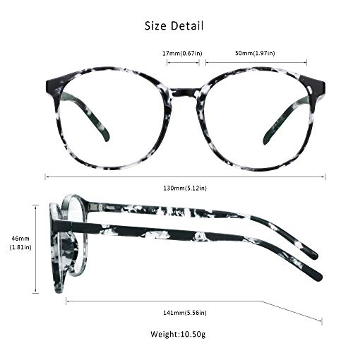 LifeArt Blue Light Blocking Glasses, Computer Glasses, Gaming Glasses, TV Glasses for Women Men (Gray, No Magnification) - color: 03_days_grey, size: +0.00(No Magnification)