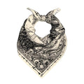 Head Scarf Hair Neck Scarves for Women Fashion Silk Satin Purse Bag Scarfs Handbags Bandana Neckerchief - color: Mountain Forest Beige