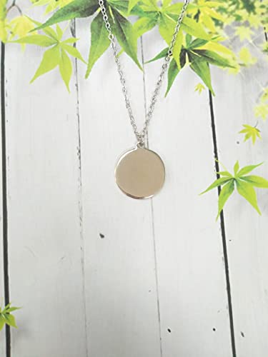 Gold Silver Yin Yang Pendant Necklace for Couples - color: Silver