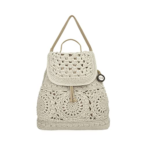 The Sak Sayulita Backpack - Hand Crochet Women's Backpack for Everyday & Travel - Daypack With Adjustable & Removable Straps