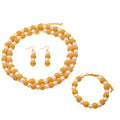 Gold Necklaces for Women Chunky Gold Silver Choker Necklace Statement Egyptian Jewelry for Women Men Gold Costume Jewelry Sets Accessories Gift - color: Chunky pearl choker 1