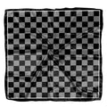Scarf Silk Feeling Square Satin Head Hair Scarf Wrap 27.5 Inches Headwear Aesthetic Cute Decoration Women Girls - color: V-3-black