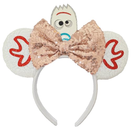 ZHENNAN Headband for Women Men, Cute Fork Hairbands Birthday Decorations Halloween Hair Accessories for Adults