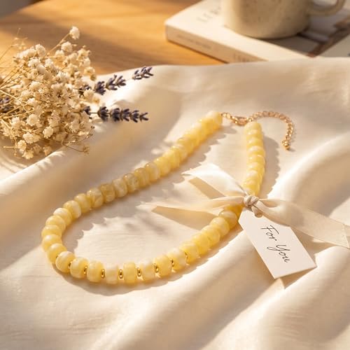Chunky Beaded Starfish Shell Necklace for Women Colorful Boho Summer Chain Choker Beach Necklace with Acrylic Beads Trendy Chunky Jewelry Gifts - color: XL0011A