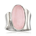 Ross-Simons Wrap Ring in Sterling Silver - color: pink, size: Size 9