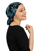 Hats Scarves & More Chemo Scarf Head Scarves for Women Cancer Headwear Headscarf Head Coverings 28 Inch Square Batik - color: Evening in Bali