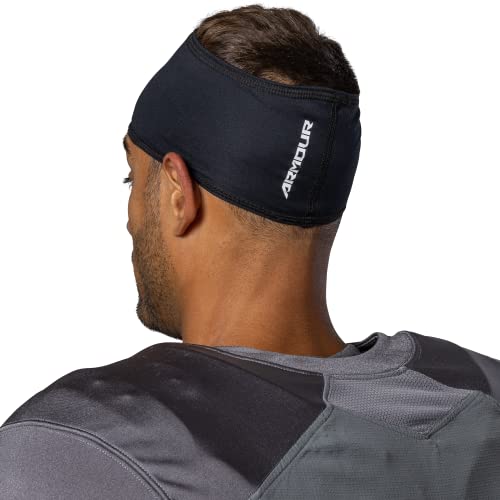 Under Armour Football Head Wrap, Moisture Wicking, Keeps Sweat Off Eyes - color: Black