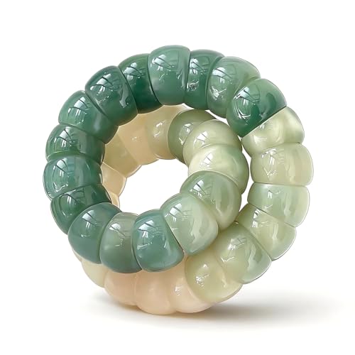 Fidget Bracelet Natural Bodhi Seeds Beaded Bracelets Zen Fidget Stretch Bracelets Alleviate Anxiety Stress Protection Healing Bodhi Jewelry Gifts for Women Men - color: C3:Fidget Bracelet