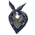 Large Cotton Bandana Lightweight Head Hair Scarf Headbands Wraps Cover Handkerchiefs for Women Men 25 x 25 inch - color: Rt08