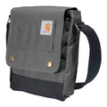 Carhartt Crossbody Snap Bag, Durable, Adjustable Shoulder Bag with Flap Over Snap Closure - color: Gravel
