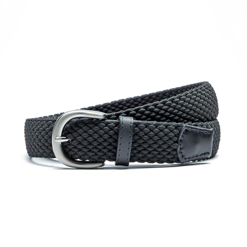 Nike Women's Stretch Woven Belt - color: Black, size: X-Small