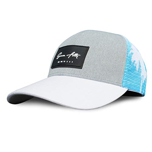Grace Folly Beach Trucker Hats for Women- Snapback Baseball Cap for Summer - color: Palm Beach
