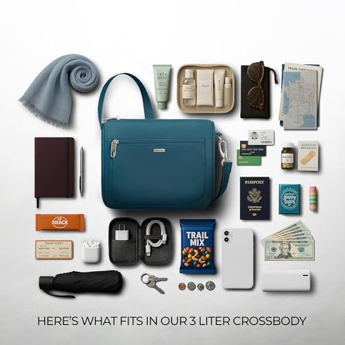 Travelon Anti-Theft Classic Small East/West Crossbody - color: Teal