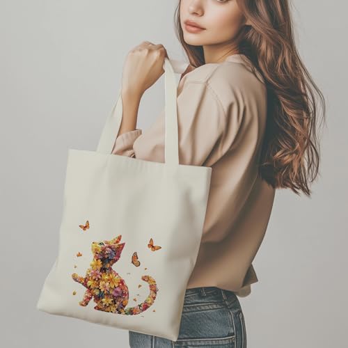 Aesthetic Tote Bag for Women | Medium Size with Inner Pocket | Stylish & Practical - color: Yellow