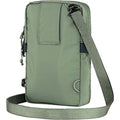Fjällräven High Coast Pocket Crossbody - Water-Resistant Fabric, Compact Storage, Lightweight Carry - Travel - color: Patina Green