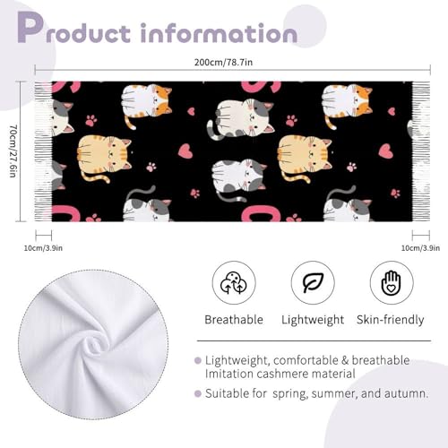 Scarfs for Women Fall Winter Scarves Shawls and Wraps for Evening Dresses - color: Design16