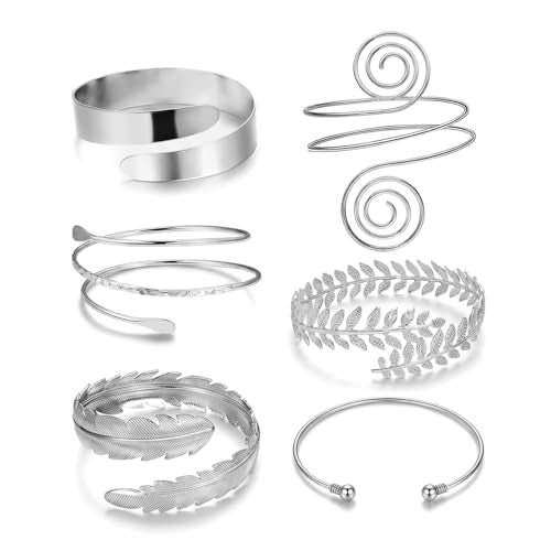 Frodete Arm Cuff Bracelet for Women Gold Upper Arm Jewelry Bangle Cuff Bracelets Starfish Shell Beach Jewelry Trendy Stuff Gifts - color: B2:arm cuff