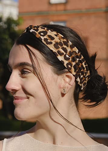 DRESHOW 8 Pack Headbands for Women Yoga Knotted Headbands Elastic Criss Cross Hair Accessories Sports Head Wrap Non Slip - color: 8 Pack Fashion Leader A