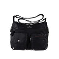 Angel Kiss Crossbody Bags for Women, Ladies Shoulder Handbags and Purses Medium Faux Leather Pocketbooks | Ladies - color: 24-black