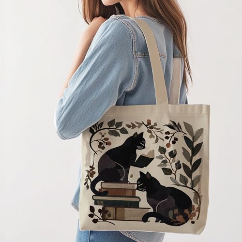 Aesthetic Tote Bag for Women | Medium Size with Inner Pocket | Stylish & Practical - color: Indigo