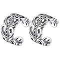 ChicSilver 925 Sterling Silver Ear Cuffs Non-Piercing Cartilage Earrings: Various Styles, Conch Cuffs (with Gift Box) - style: B: 5mm Cetic Cuff
