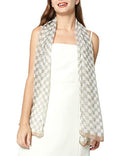 PANTONIGHT Long Chiffon Fashion Scarf Lightweight Chiffon Sheer for women - color: Color 767