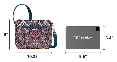 Travelon Anti-Theft Classic Small East/West Crossbody - color: Summer