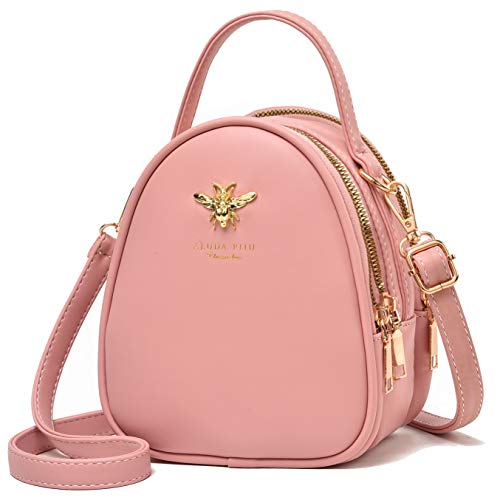 Small Crossbody Bags Shoulder Bag for Women Stylish Ladies Messenger Bags Purse and Handbags Wallet - color: 1-pink