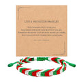 Iran Bracelet for Men Women Country Flag Color Wrist Wrap Bracelet Boho Green White and Red Patriotic String Thread Bracelets Iranian Protection and Lucky Jewelry Accessories - color: A2：iran bracelet