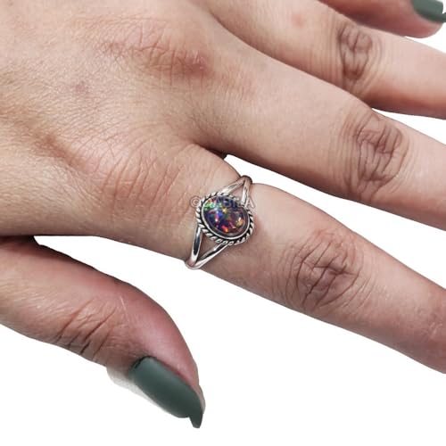 Natural Ring, Gemstone Ring, Birthstone, Twisted Bohemian Ring, 925 Sterling Silver Jewelry, Toe Ring, Christmas Gift, Handmade Adjustable Ring, Womens Ring