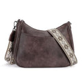 APHISON Trendy Leather Crossbody Purse with Adjustable Strap, Women's Shoulder Handbag - color: 06-taupe